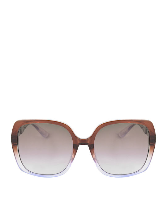 Guess Women's Sunglasses with Multicolour Frame and Purple Gradient Lens GF0406 83Z