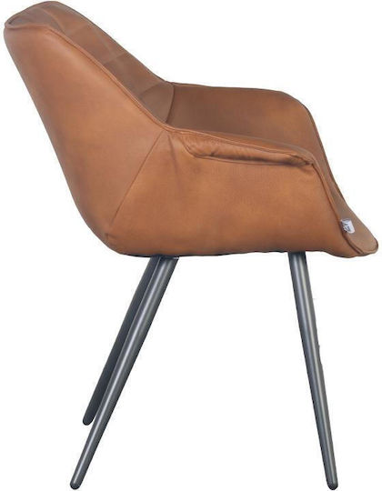 C-910β Dining Room Fabric Chair Cinnamon 62x65x82cm 2pcs