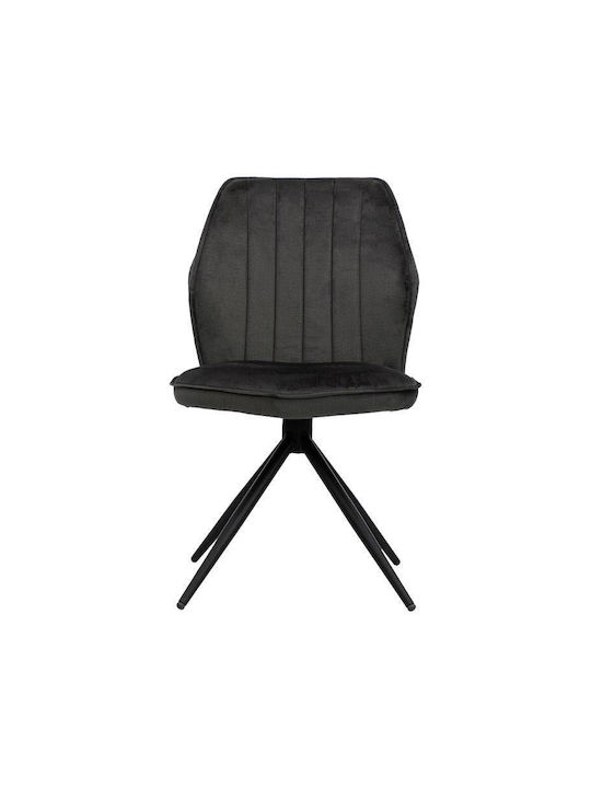 Arleta Stühle Speisesaal Grey 2Stück 52x46x91cm