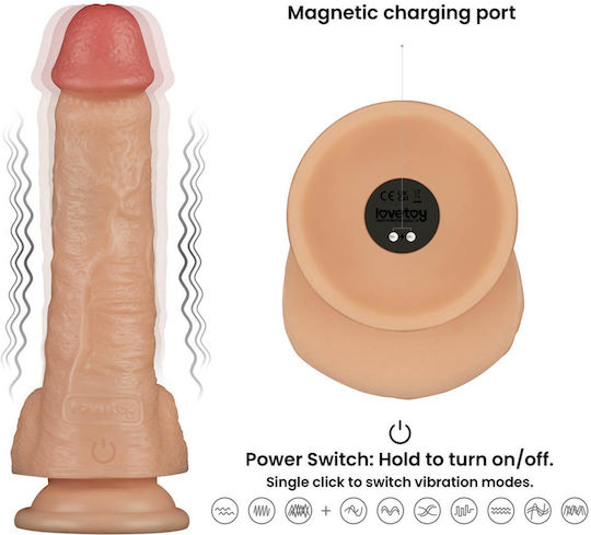 Lovetoy Vibratoren Power Basics Realistisch Flesh
