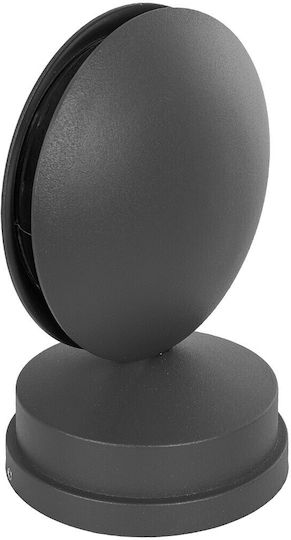 GloboStar Zeroda Επιτοίχιο Εξωτερικό Φωτιστικό LED IP65 9W με Ψυχρό Λευκό Φως Διπλής Δέσμης 9.5x11x16εκ.