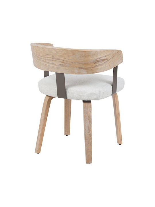 Anesy Armchair Beige Shade 53.5x51x72cm