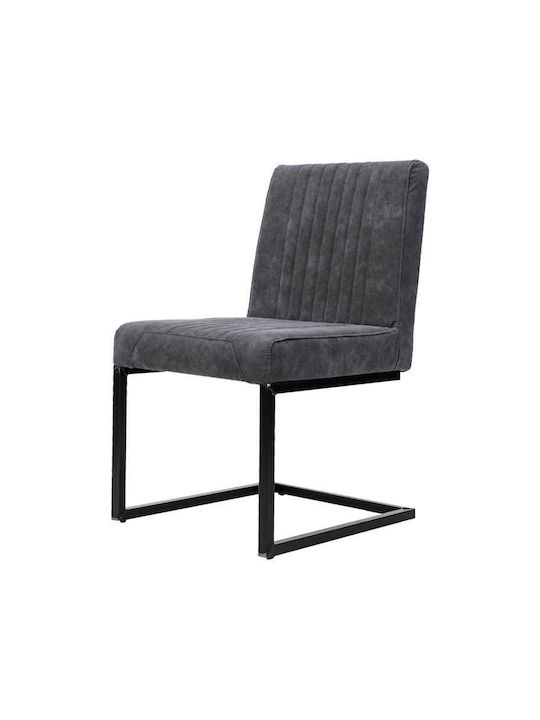 Evita Stühle Speisesaal Grey 2Stück 50x47x85cm