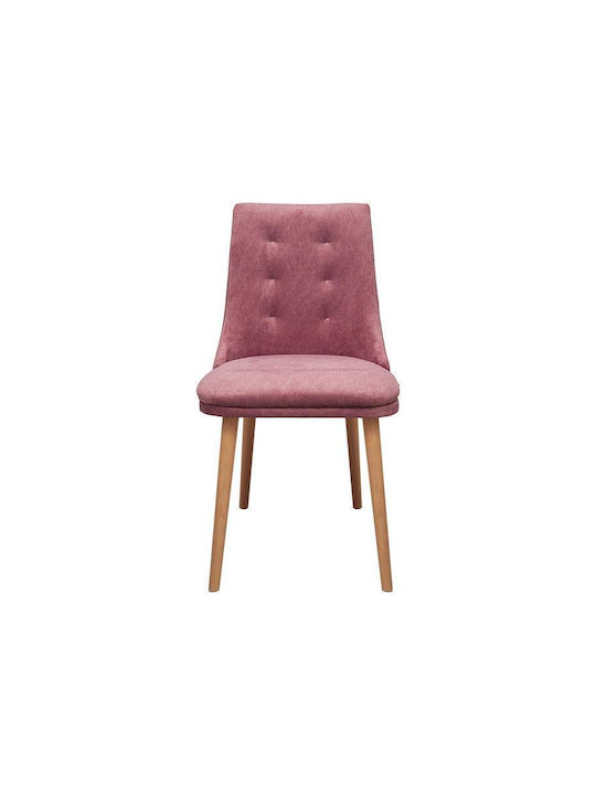 Sandra Dining Room Fabric Chair Rotten Apple 45x50x85cm 2pcs