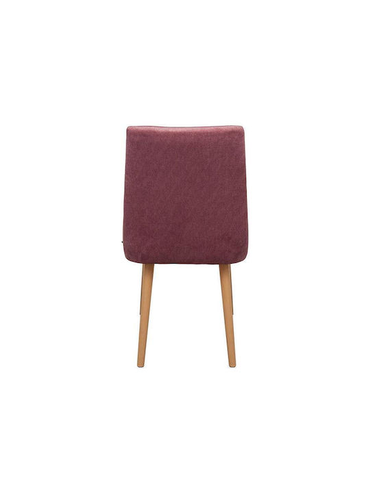 Sandra Dining Room Fabric Chair Rotten Apple 45x50x85cm 2pcs