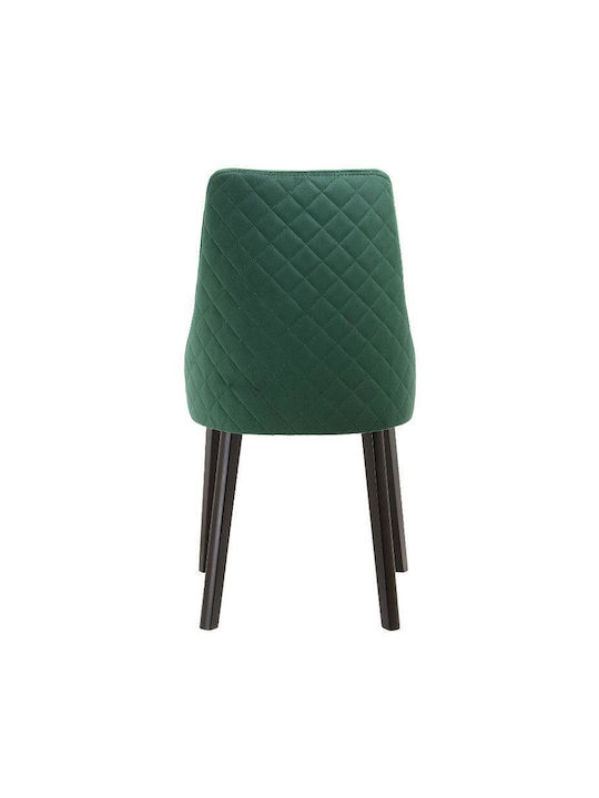 Marietta Dining Room Fabric Chair Green 48x47x91cm 2pcs
