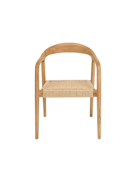 Dining Room Wooden Armchair Gray 56x56x78cm 2pcs