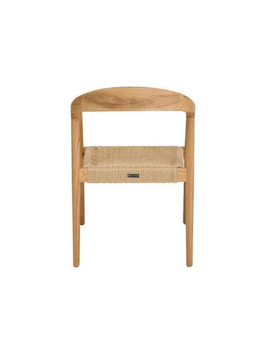 Dining Room Wooden Armchair Gray 56x56x78cm 2pcs