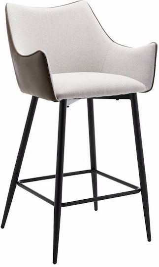 Σκαμπό Μπαρ Malone Beige, Λάδι 2τμχ 38x51x96εκ. Σκαμπό Μπαρ Malone Beige, Λάδι 2τμχ 38x51x96εκ.