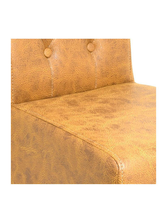 Τ-14 Scaune Sala de mese Ochre 2buc 45x65x103buc