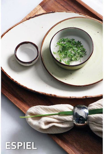 Espiel Terra Desert Serving Plate with Diameter 19cm