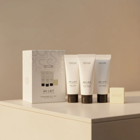 The Scottish Fine Soaps Skin Care Set for Body Cleaning 4pcs