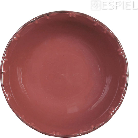 Espiel Liana Farfurie adâncă din Porțelan Maro 23cm 6buc