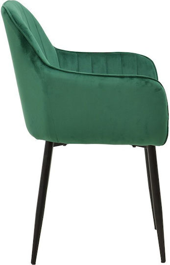Noor Scaune Sala de mese Catifelate Cypress 2buc 58x58x86buc