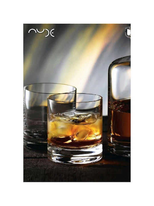 Espiel Rocks-s Set Gläser Whiskey aus Kristall in Weiß Farbe 6Stück