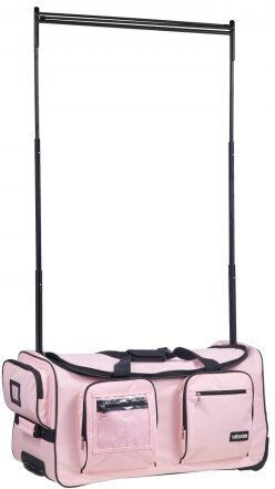 Vevor Sack Voyage Pink with Wheels Fabric