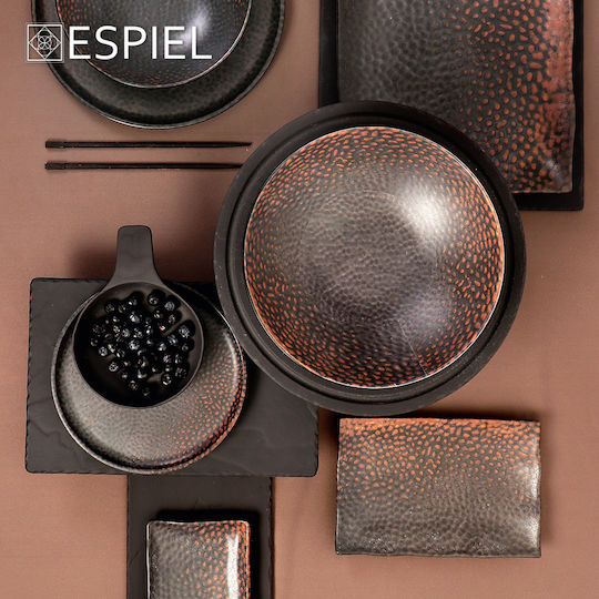 Espiel Sunset Plate Soup made of Melamine with Diameter 20.3cm