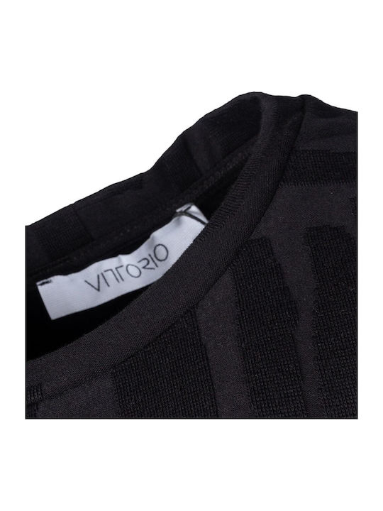 T-shirt Μαύρο