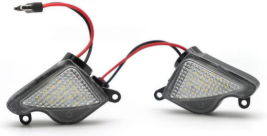 Spiegellicht Skoda Octavia 1z 2009-2013 5e 2013-2016 Hervorragend 2008-2015 SMD LED 6000K Weiße 2 Stücke