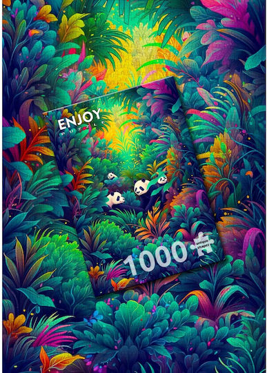 Panda Haven Puzzle 2D 1000 Piese