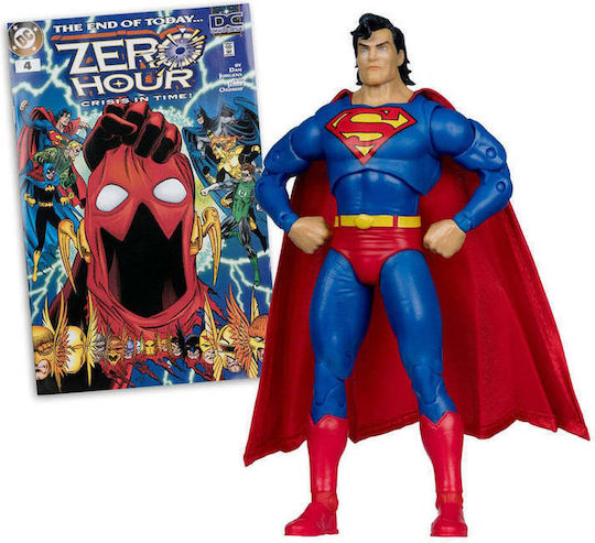 Dc Direct Page Punchers Superman Zero Hour By Todd Mcfarlane Фигура За Действие 18см