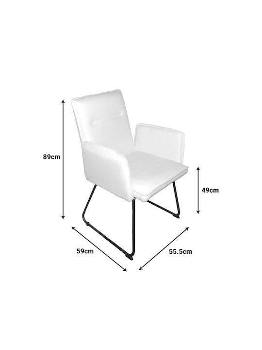 Essential Dining Room Fabric Chair Rotten Apple 55.5x59x89cm