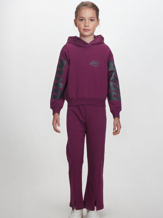 Joyce Kinder Sweatpants Set - Jogginganzug Purple Joyce Kinder Sweatpants Set - Jogginganzug Purple