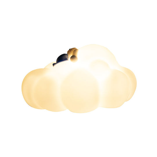 Mood Kinder Dekorative Lampe Berührung Weiß 15.1x12x10.1εκ.