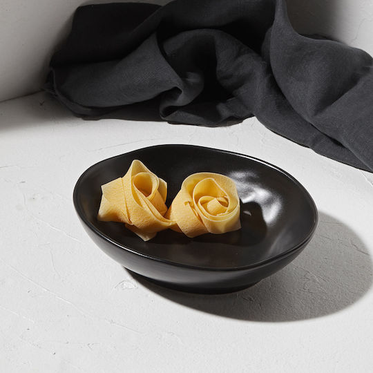 Estia Midnight Mare Ceramic Soup Plate Light Blue 22cm 6 Pieces