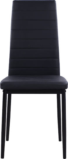 Lady Столички Трапезария Черно 4бр 40x48x48бр