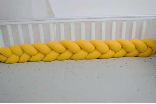 Baby Star Πάντα Πλεξούδα Εσωτερική Κίτρινη 19x210cm