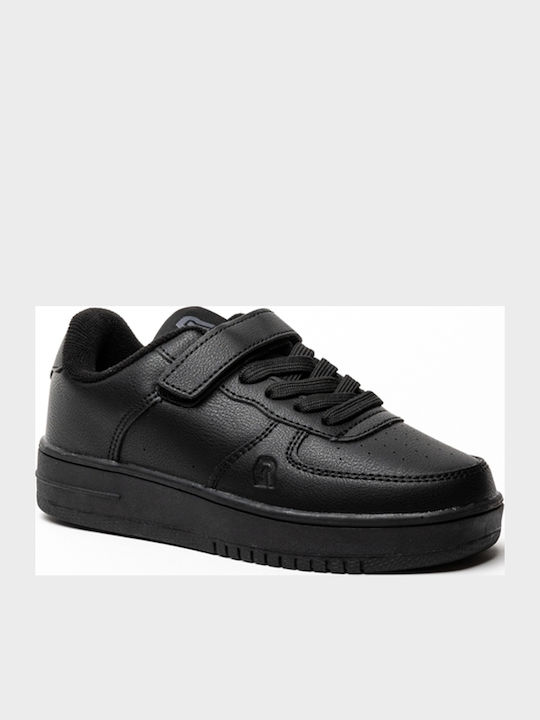 Παιδικά Sneakers με Σκρατς Μαύρα