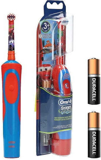 Oral-B Stages Power Children's Electric Toothbrush with Chronograph for 3+ Years Cars