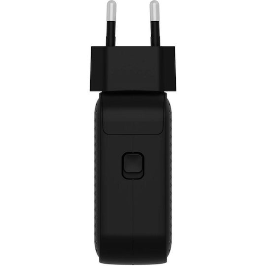 Hyper Hyperjuice 70w Usb-c Gan Travel Charger 3c+1a Black