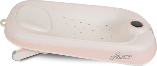 Cangaroo Bath Support with Thermometer Pink