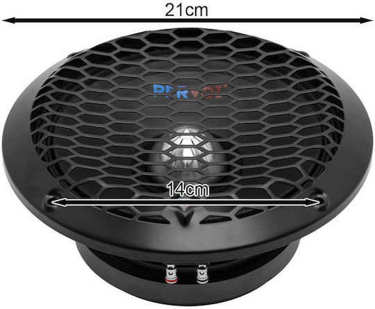 PerVoi CTC-810 Ηχείο Αυτοκινήτου 8" με 250W RMS (Midrange)