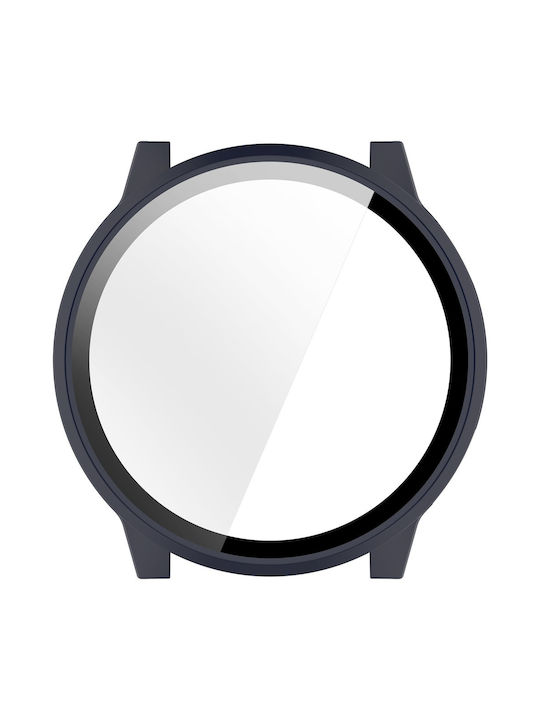 2 1 Husă + Sticlă Garmin Venu 4 45mm Albastră