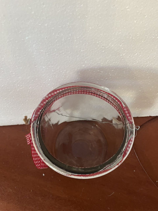 Weihnachtlich Vase Glas Transparent