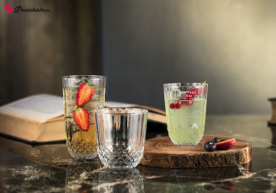 Espiel Diony Set of Glasses Cocktail/Drinking / Water / Coffee/Freddo made of Glass 345ml 6pcs