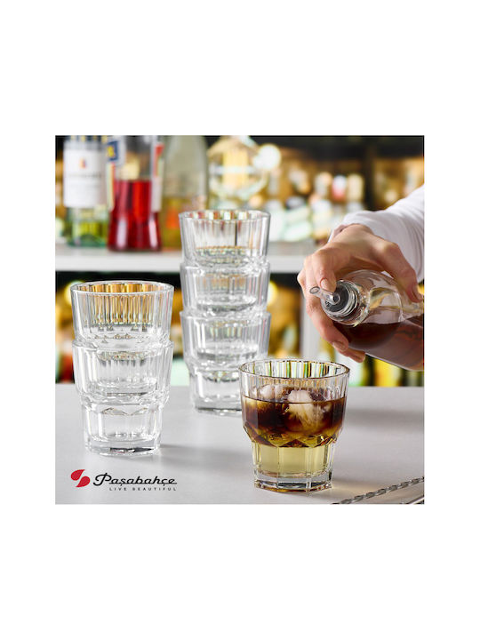 Espiel Serenity Σετ Ποτήρια Νερού από Γυαλί 210ml 3τμχ
