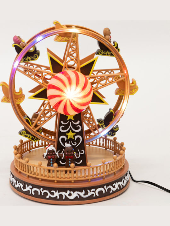 Ferris Wheel Luna Park Candy Transformer Music Motion 18x18x23.5cm Magic 600-46323