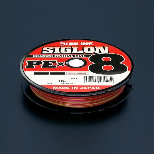 Sunline Siglon Pe×8 300m Multicolor Fishing Filament – 8 Strand Fresh and Saltwater 2.0