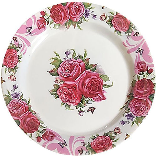 HOMie Plate Shallow Plastic with Diameter 25cm