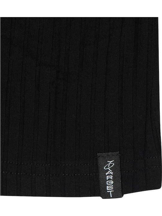 Women's Summer Crop Top Sleeveless Black