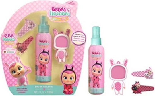 Air-Val International Cry Babies Elektrische Gitarren Kinder Eau de Toilette mit Schlüsselanhänger & Haarspangen 150ml