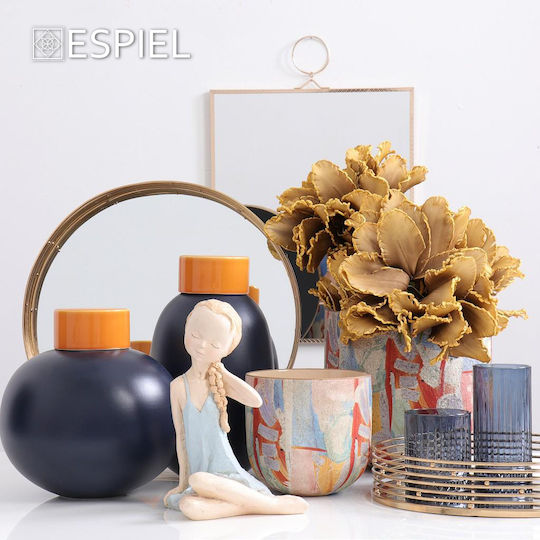 Espiel Elysia Set of Glasses Cocktail/Drinking / Whiskey made of Glass in Blue Color 355ml 4pcs