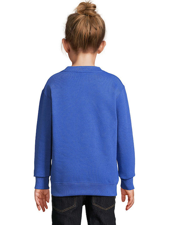Fleece Παιδικό Φούτερ Μπλε New Supreme