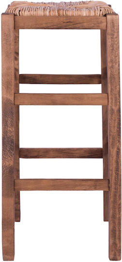 Hocker Bar Hölzernes Walnut 37x37x80cm