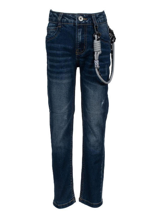 Kinder Schlaghose Jeans Blau