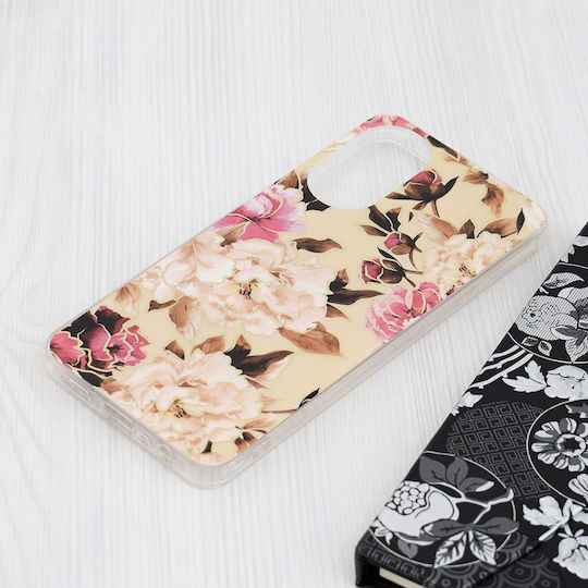 Techsuit Umschlag Rückseite Beige (Oppo A78 4G - German: Oppo A78 4G)